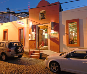 Exterior of El Arrayán Restaurant Puerto Vallarta, Mexico