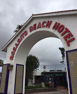 Entrance to Rosarito Beach Hotel