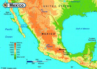 Mexico Online Insurance Map